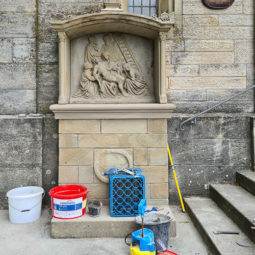 Kreuzweg XIII. Station, Renovierung