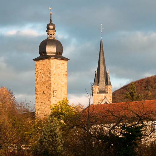 Stadtturm und Kirchturm
